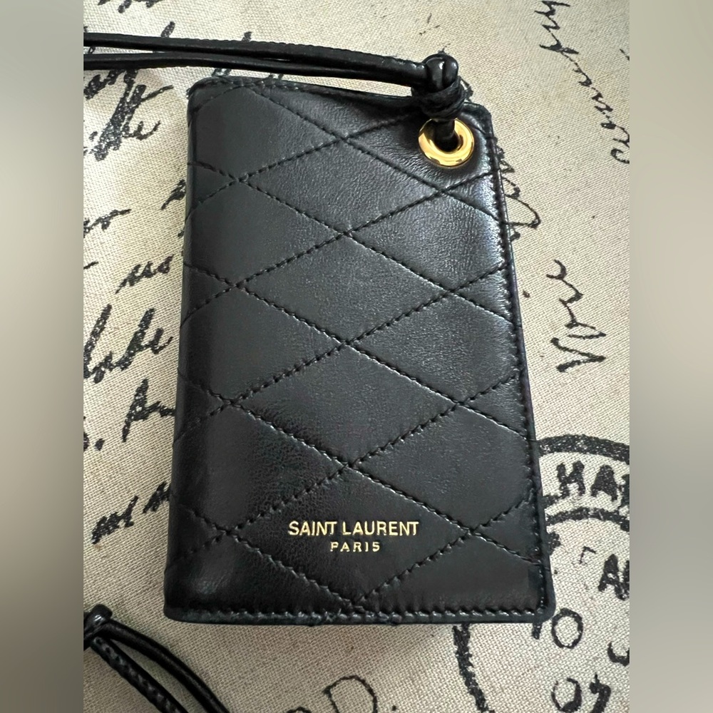 Authentic Saint Laurent Crossbody Card holder!